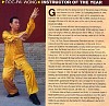 Grandmaster Doc-Fai Wong Instructor of the Year for 2007 - click for a larger view