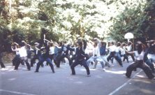 The August 1980 Grandmaster teaching at Wild Cat Lake