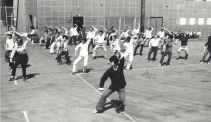 Grandmaster Wong Teaching the Buddha Palm form in 1979
