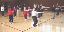 Tai Chi Sword class 2003