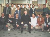 Grandmaster with group in Egypt