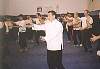 Grandmaster in Albi France - Nov 1999 - with Sifu Dominique Muller
