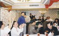 The welcome banquet in Hong Kong for Grandmaster