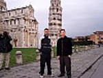 GM and Sifu Fasano in Pisa