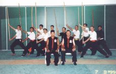 Sifu Jason Wong Chau-Sot Staff seminar with Sifu Dominique Muller
