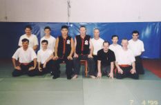 Sifu Jason Wong and Sifu Muller and students