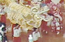 Group Performing a Dragon Dance.