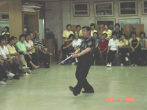 Grandmaster demonstrates Tai Chi Gim