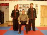 Grandmaster with Sifu and Simo Wilcott - 2008