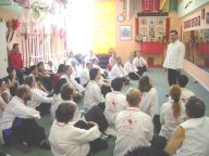 Grandmaster Wong Lecturing During the Tai Chi Seminar