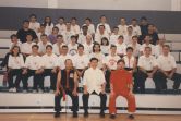 Seminars in Zaragoza, Spain. Grandmaster's Left - Sifu Sebastian Gonzales in Black,his Right - Sifu Pedro Rico in Red