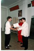 June 1996, Grandmaster Wong lecturing in the seminar.