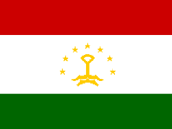 Tadjikistan Flag